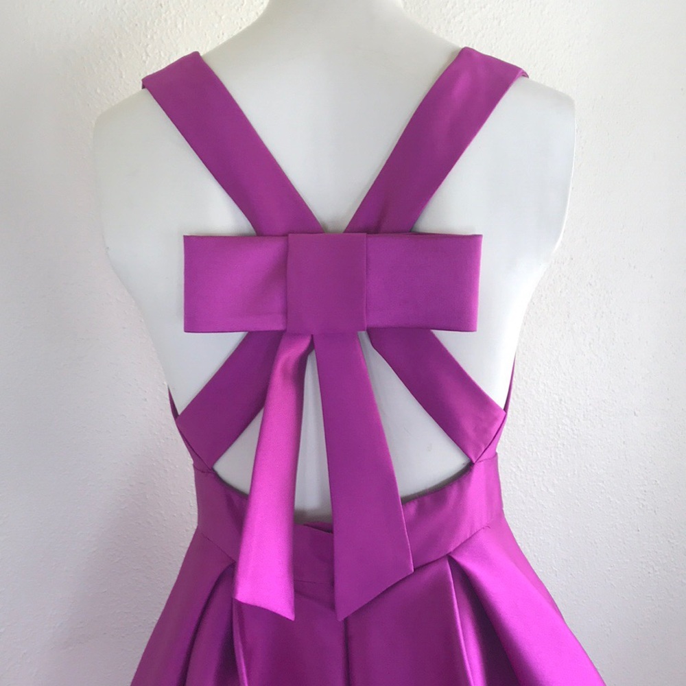 Magenta Ball Gown - Picture 5 of 8